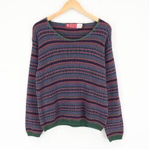 Binghamton Knitting Co Custom Vintage Sweater Size Small Made In USA